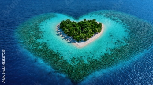 Heart-shaped island paradise (1)