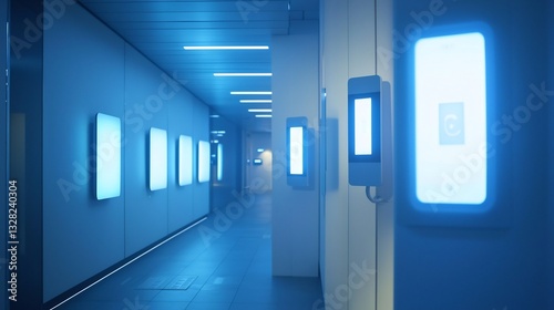 5g IoT connected smart lighting system dynamically adjusting brightness based real time occupancy