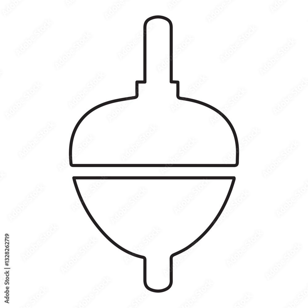 Obraz premium bobber line