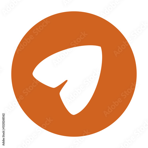 Send message icon, illustration for design concept