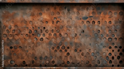 vintage metal grate background photo