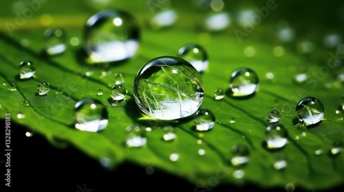 clarity leaf water drop