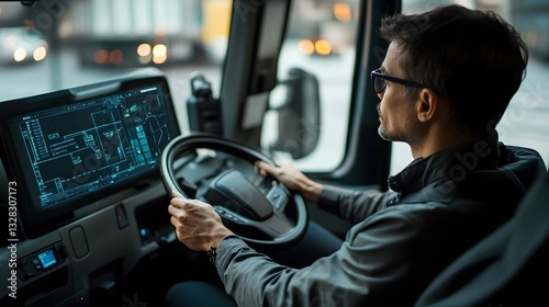 Cargo management scheduling for freight logistics, smart route planning, automated tracking systems, real-time dispatch updates