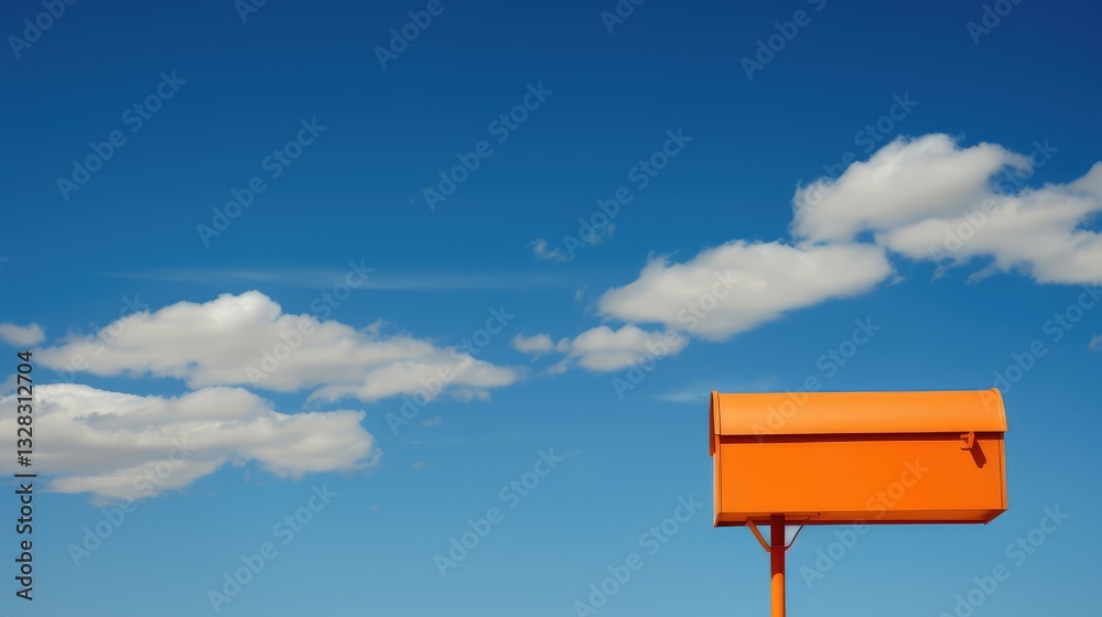 backdrop orange mailbox backdrop orange mailbox