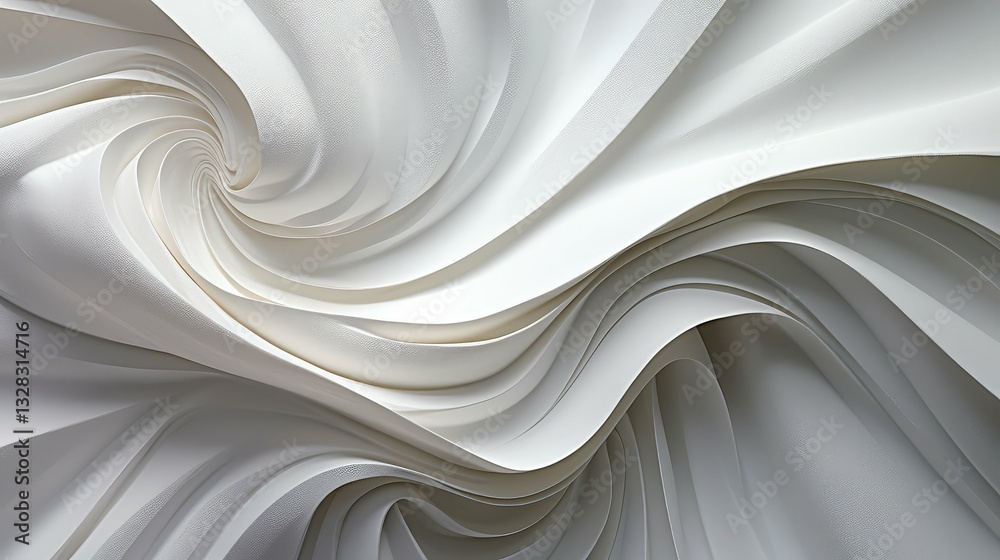 Obraz premium creases textured white