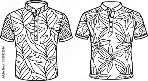 vector illustration of a shirt