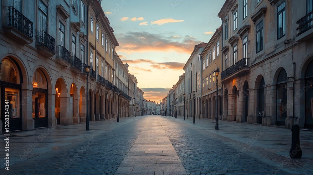 Obraz premium street in venice italy