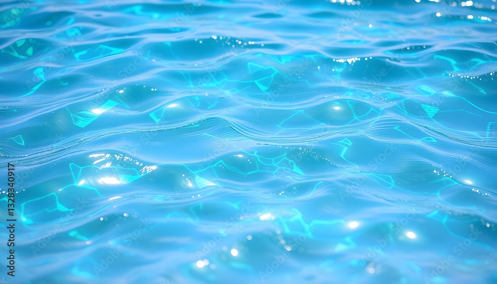 Crystal Clear Waters: A Tranquil Aquatic Texture
