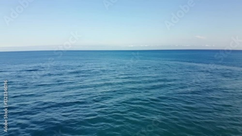 Wallpaper Mural Calm sea wave below clear sky Torontodigital.ca