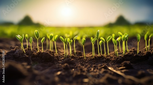 seedlings plants sprouting