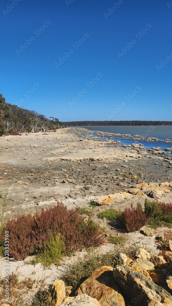 Wellstead Estuary in Bremer Bay, Western Australia