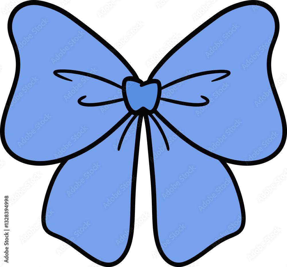 Naklejka premium Cartoon Ribbons