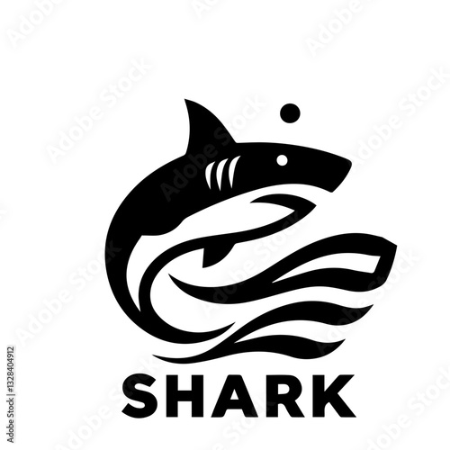 Whale shark vector illustration of white  background 
