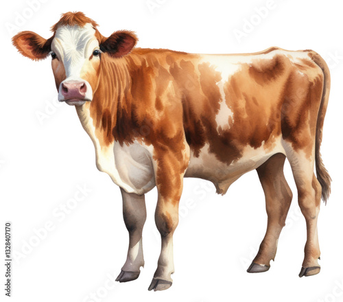 PNG Cow livestock mammal cattle.