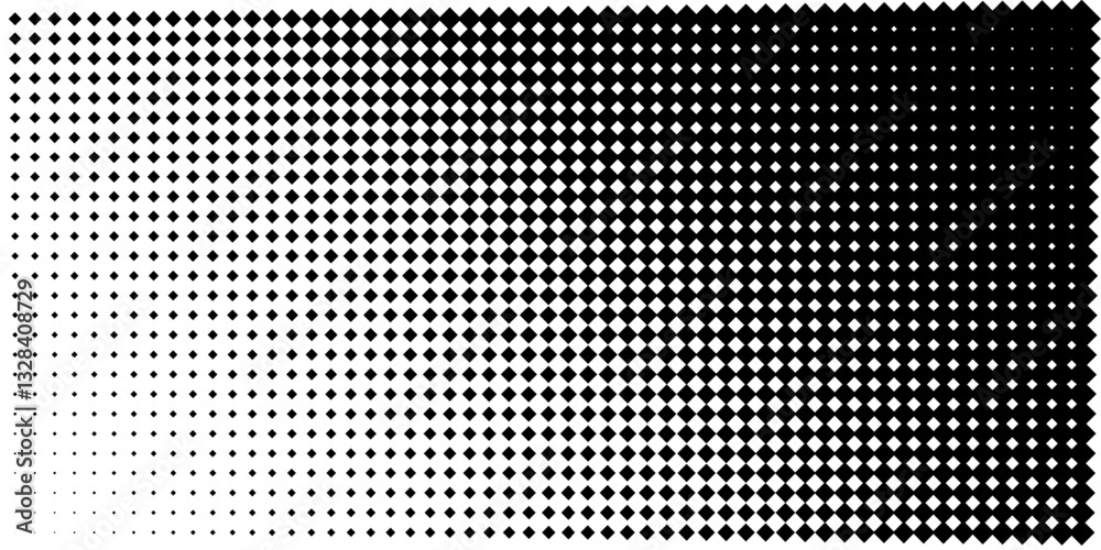 Diamond primitive pattern. Cyber matrix pixel cube surface. Optical rhombus dot gradient disperse. Digital geo halftone vintage lattice grid. Black patern change fade, screen tone degrade. Paper glyph Diamond primitive pattern. Cyber matrix pixel cube surface. Optical rhombus dot gradient disperse. Digital geo halftone vintage lattice grid. Black patern change fade, screen tone degrade. Paper glyph