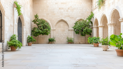 Courtyard Oasis: A serene c...