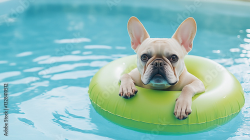 French Bulldog Floating: An...