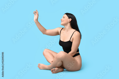 Body positive young woman i...