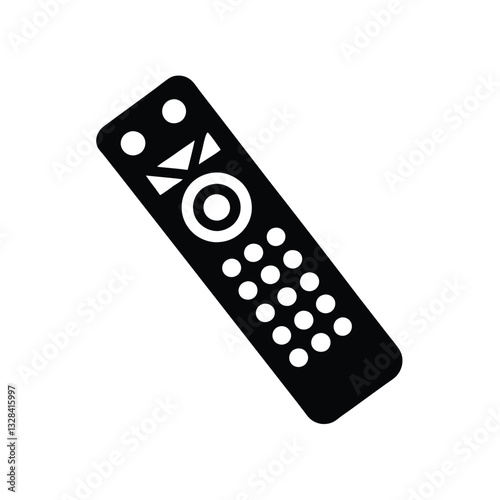 tv remote control vector illustration