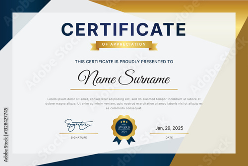 Certificate Template Design