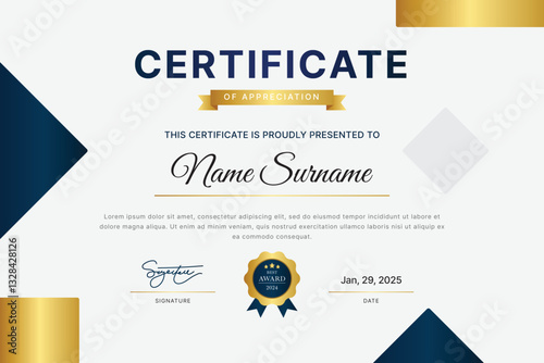 Certificate Template Design