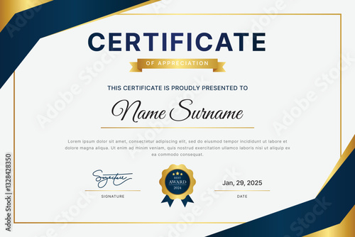 Certificate Template Design