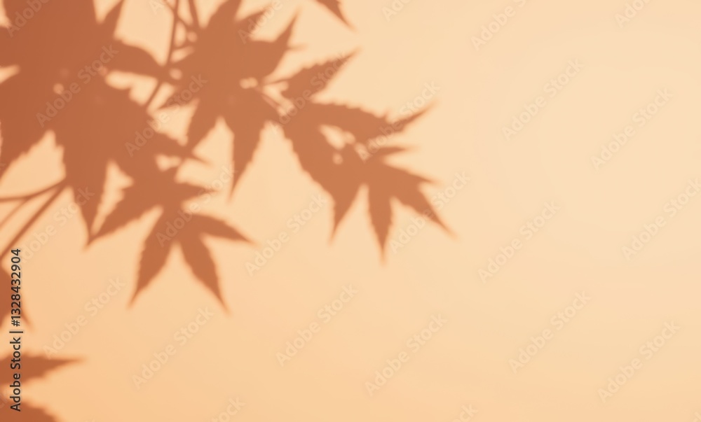 custom made wallpaper toronto digitalSilhouette of maple leaves