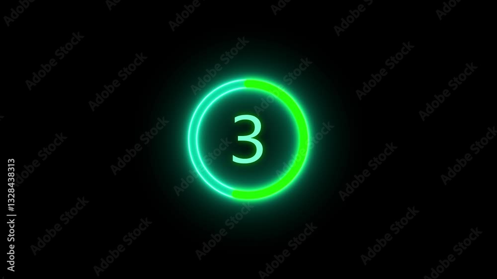 Glowing Digital dynamic 5 Minutes Countdown Team Animation, 5-0 Counting Seconds Neon Number 4k video Glowing Digital dynamic 5 Minutes Countdown Team Animation, 5-0 Counting Seconds Neon Number 4k video