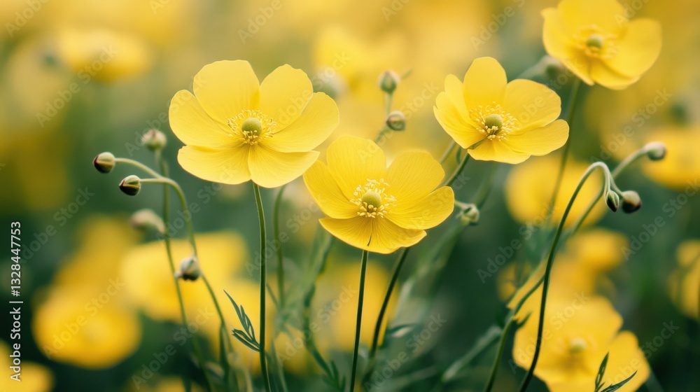 Obraz premium 黄色の花