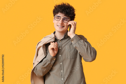 Handsome young businessman ...
