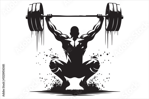 Black & White Gym Silhouettes