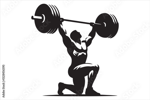 Black & White Gym Silhouettes