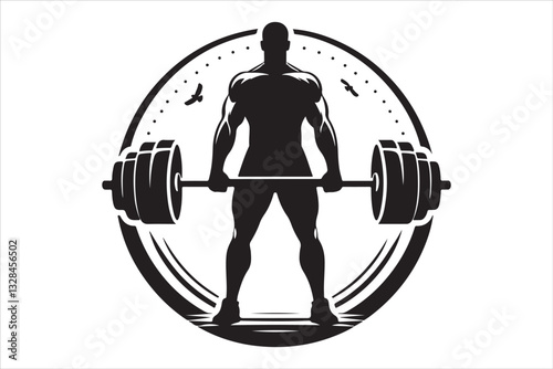 Black & White Gym Silhouettes