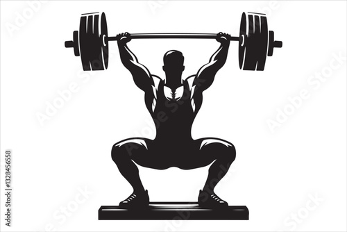 Black & White Gym Silhouettes