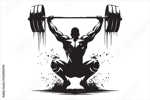 Black & White Gym Silhouettes