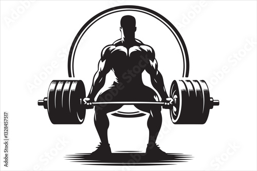 Black & White Gym Silhouettes