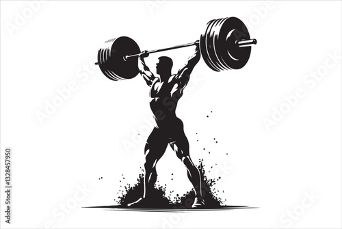 Black & White Gym Silhouettes