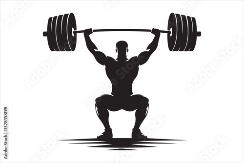 Black & White Gym Silhouettes