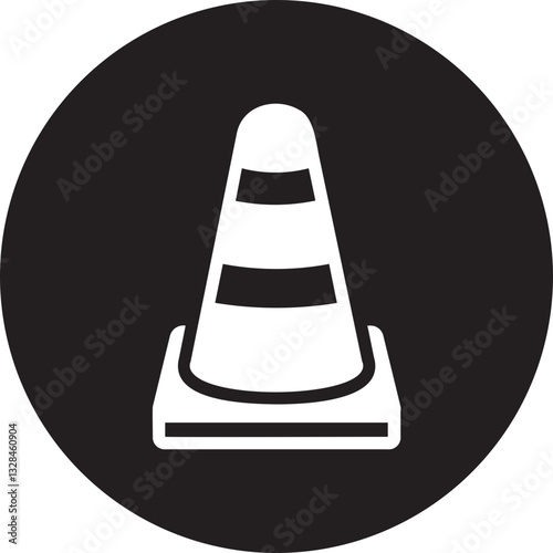 Cone  glyph icon