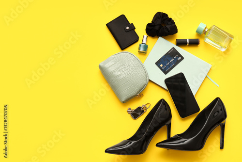 Composition with stylish fe...