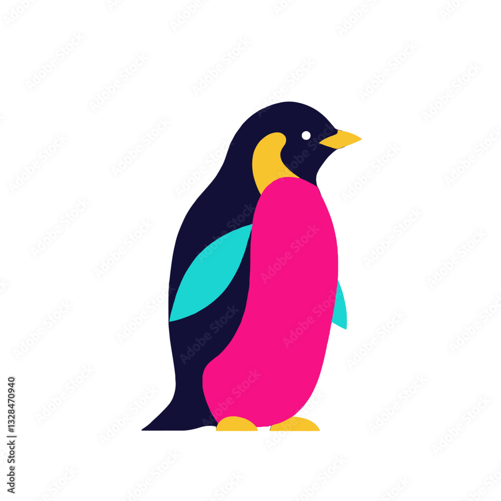 Fototapeta premium Abstract Penguin Illustration Design