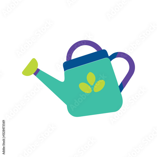 green watering can