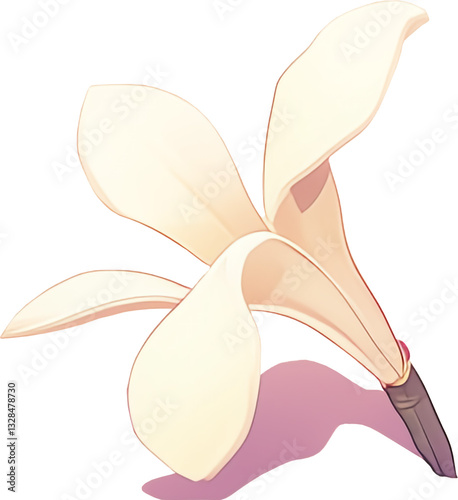 pink bunny with flower
