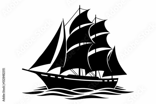 sailing boat silhouette