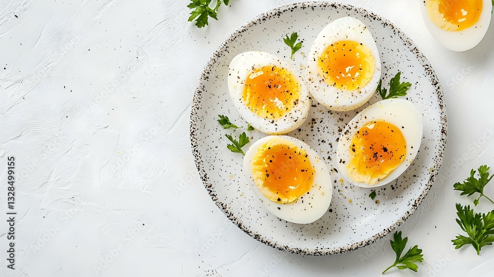 eggs boiled on white background eggs boiled on white background