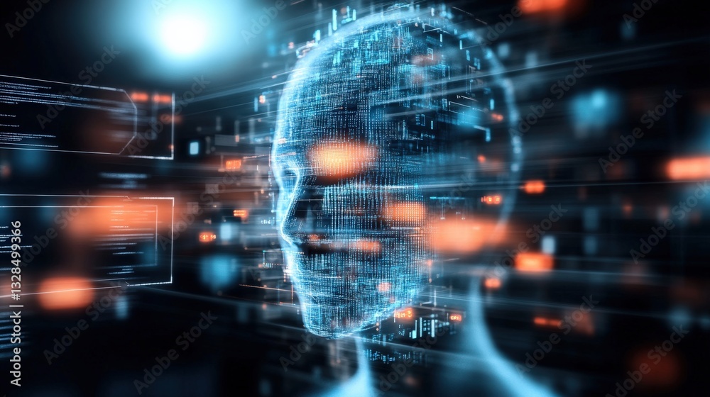 Digital intelligence revolution exploring ai concepts in a virtual environment futuristic perspective technology insights Digital intelligence revolution exploring ai concepts in a virtual environment futuristic perspective technology insights