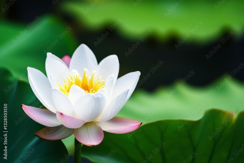 lotus flower in the pond lotus flower in the pond