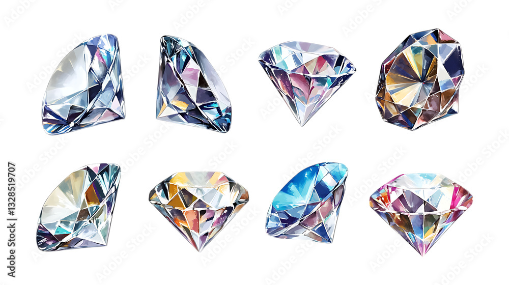 Pack Dice Set Against Transparent Background for Casino Promotion, Board Game Illustration, or Gambling Design Pack Dice Set Against Transparent Background for Casino Promotion, Board Game Illustration, or Gambling Design