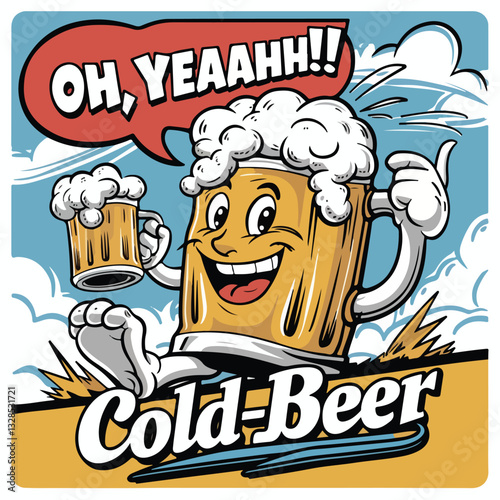Cold-Beer Mascot