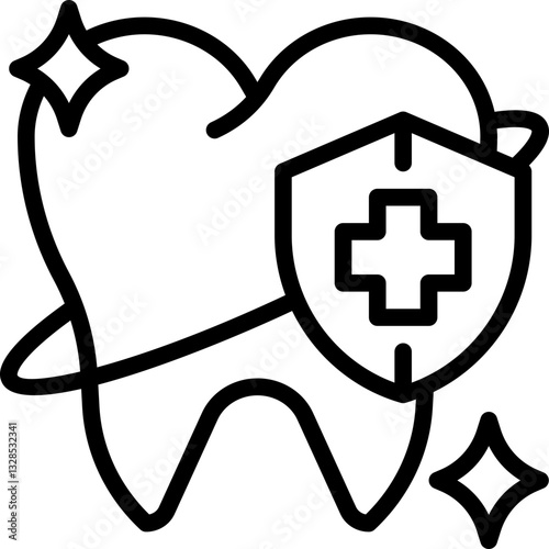 Dental protection icon